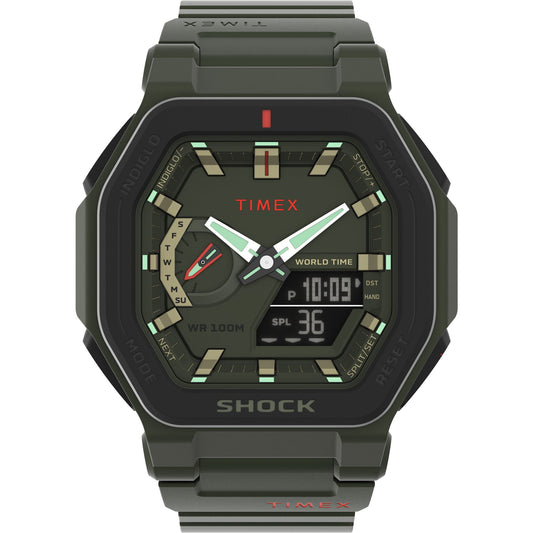 Timex Green Dial Analog-Digital Men Watch - TW2V35400