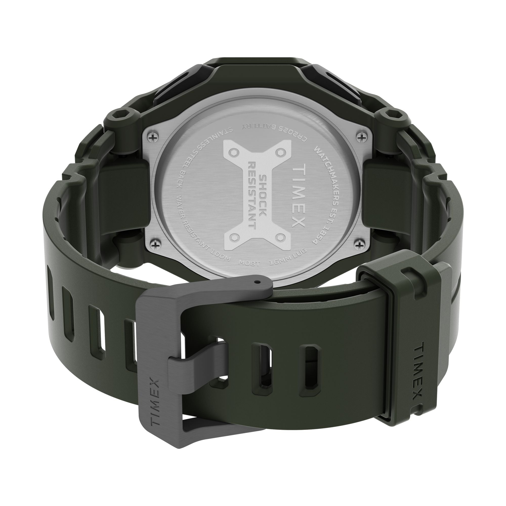 Timex 45 mm Green Dial Analog Digital Men Watch TW2V35400