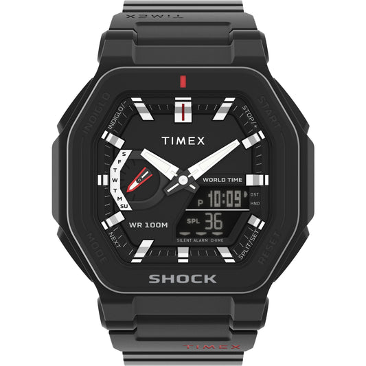 Timex Black Dial Analog-Digital Men Watch - TW2V35600