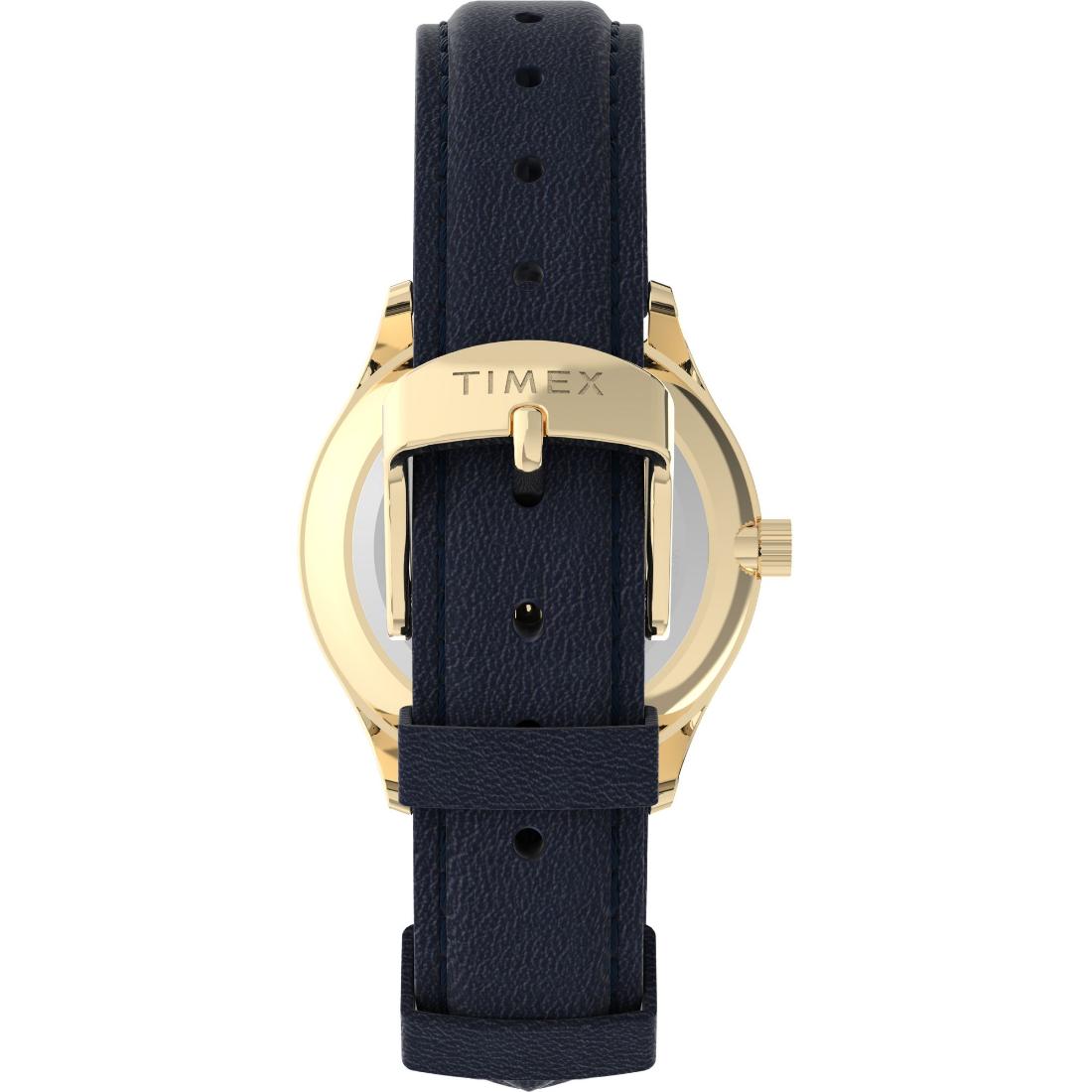 Timex Women 32 mm Size Cream Dial Analog Watch TW2V36200