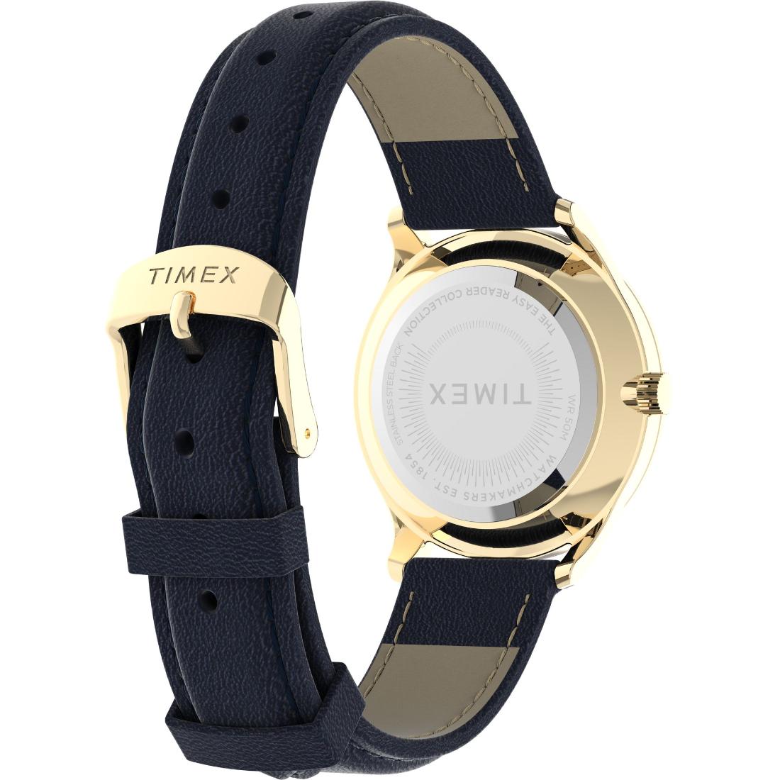 Timex Women 32 mm Size Cream Dial Analog Watch TW2V36200