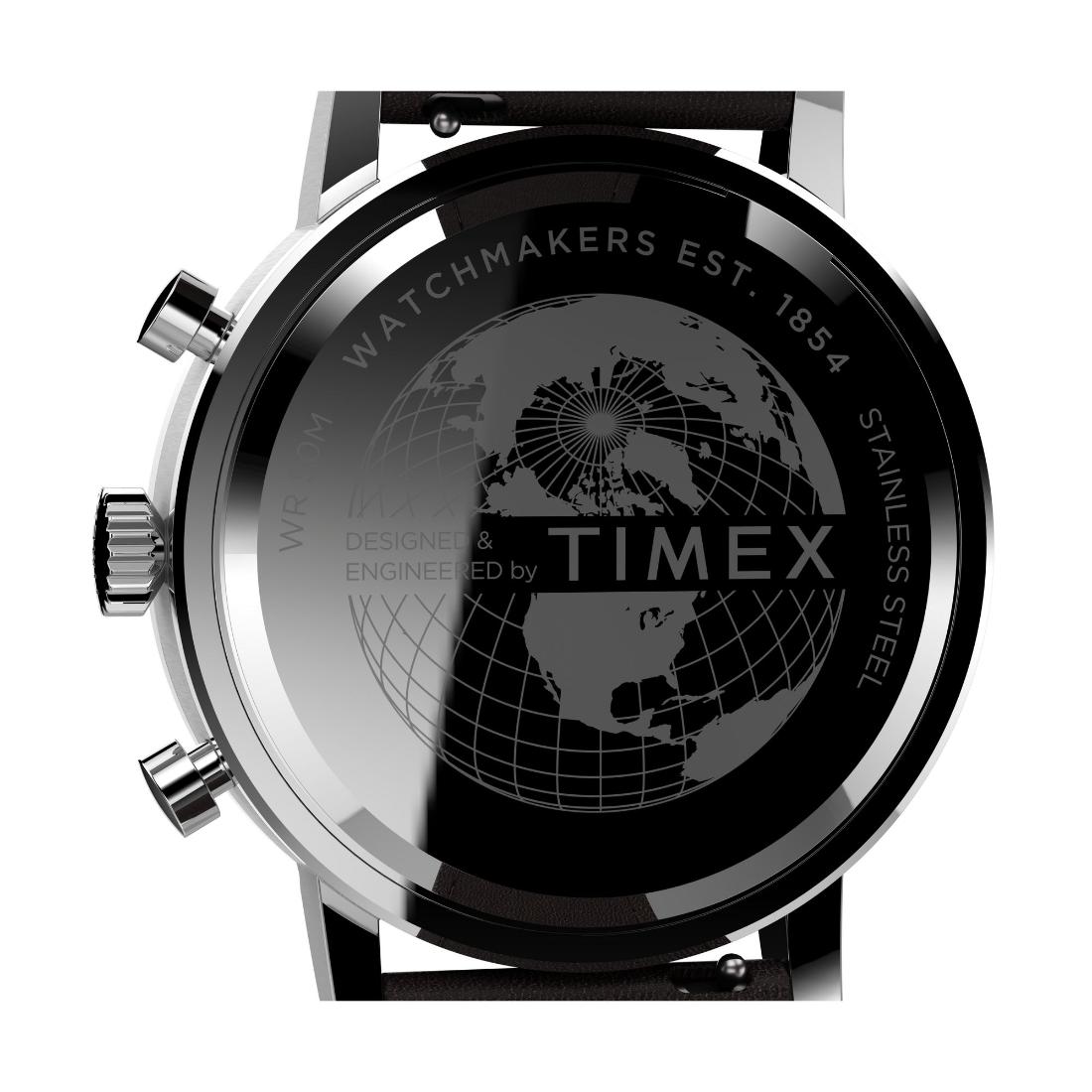 Timex Men 40 mm Size White Dial Analog Watch TW2V36600