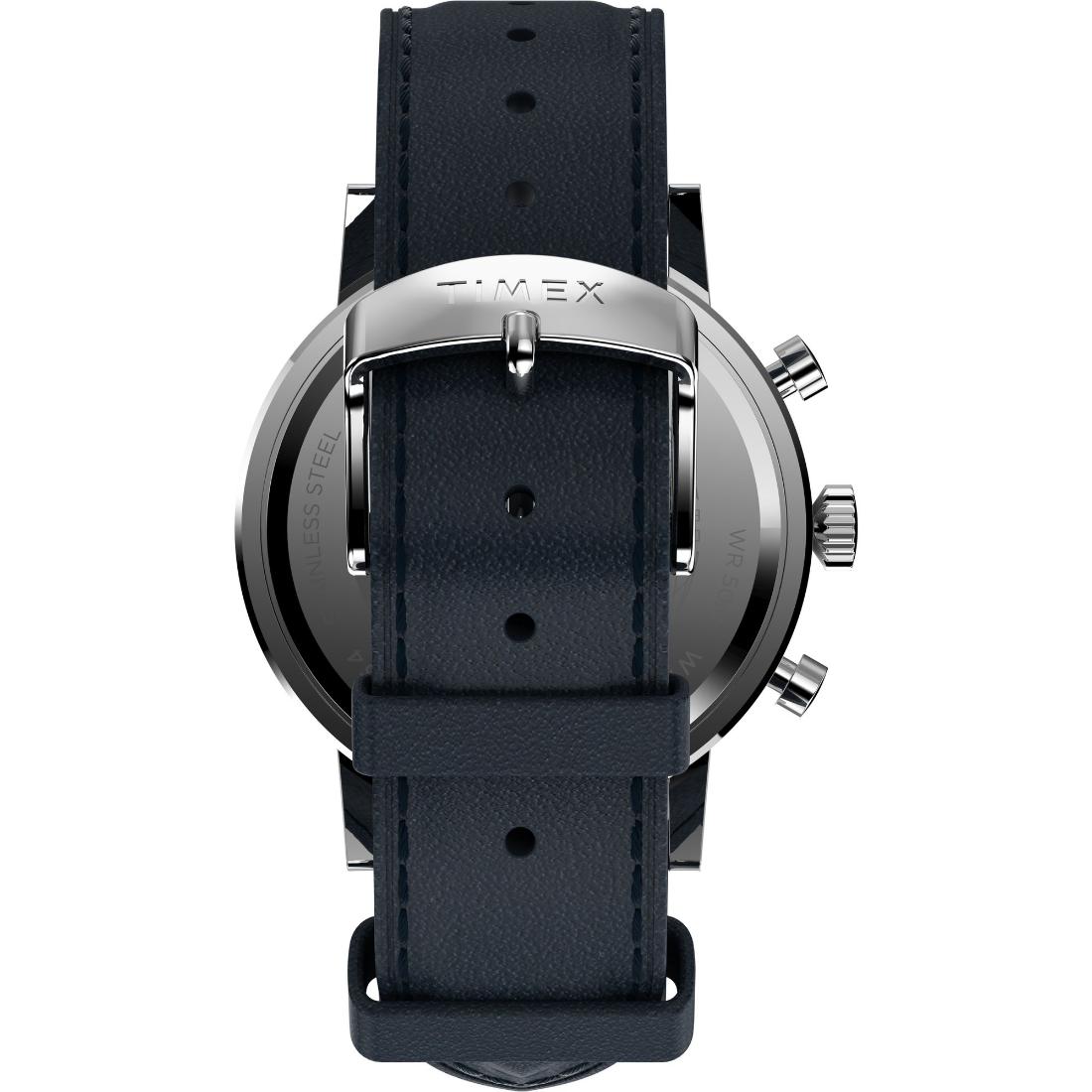 Timex Men 40 mm Size Blue Dial Analog Watch TW2V36800