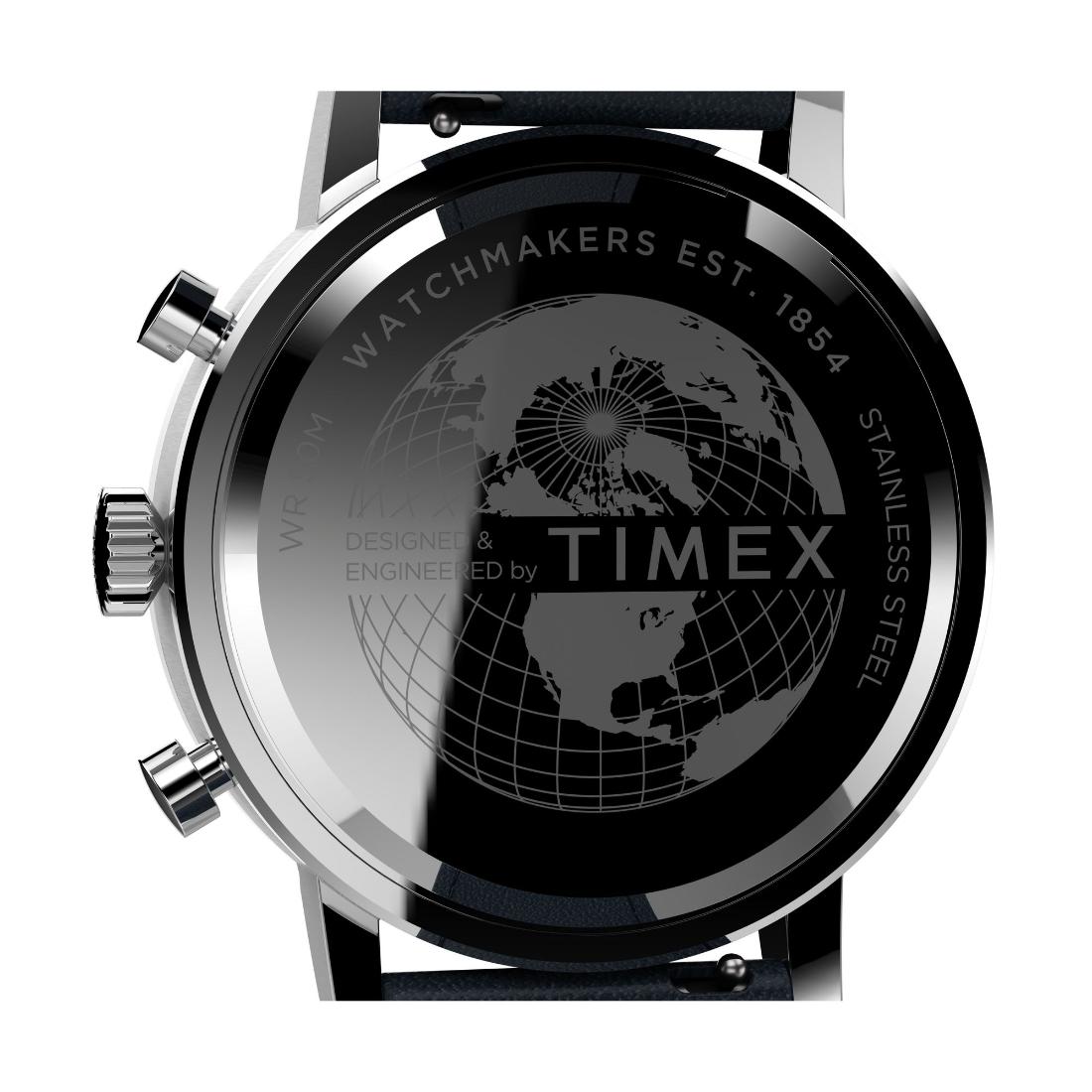 Timex Men 40 mm Size Blue Dial Analog Watch TW2V36800