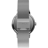Timex Women 36 mm Size Silver Tone Dial Analog Watch TW2V36900