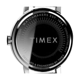 Timex Women 36 mm Size Silver Tone Dial Analog Watch TW2V36900