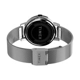 Timex Women 36 mm Size Silver Tone Dial Analog Watch TW2V36900