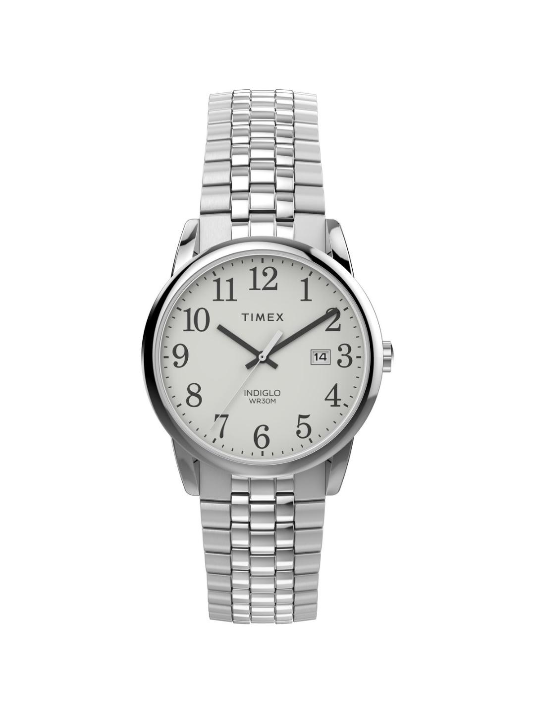 Timex Easy Reader 38 mm White Dial Men Analog Watch TW2V40000