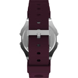 Timex T80 34 mm Square Green Dial Digital Unisex Watch TW2V41300