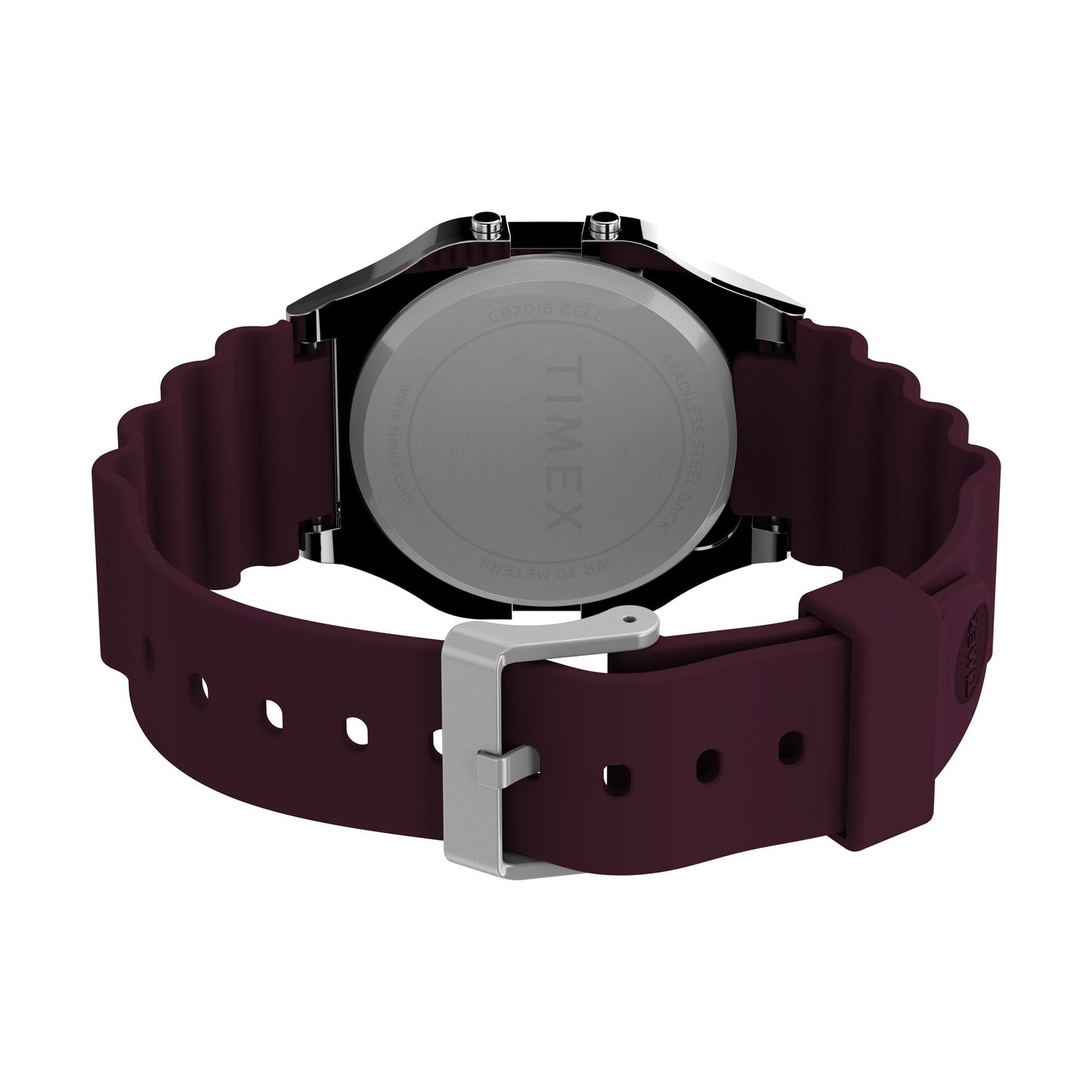 Timex T80 34 mm Square Green Dial Digital Unisex Watch TW2V41300