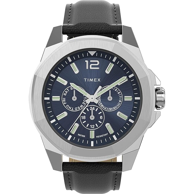 Timex Men's Multi Dial Watch City Collection Essex Avenue TW2V43200