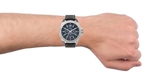 Timex Men's Multi Dial Watch City Collection Essex Avenue TW2V43200