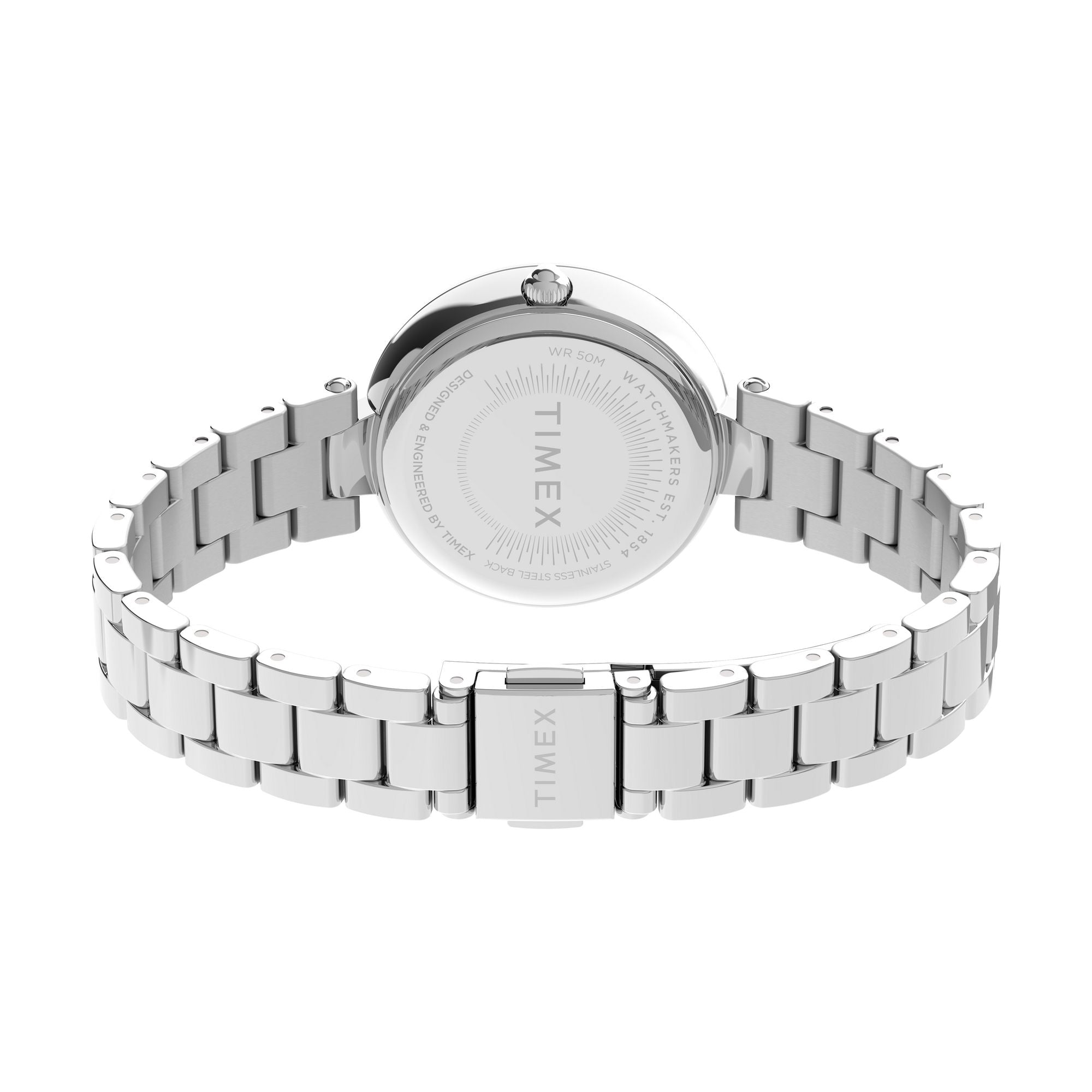 Timex 32 mm Silver Tone Dial Analog Women Watch TW2V45000
