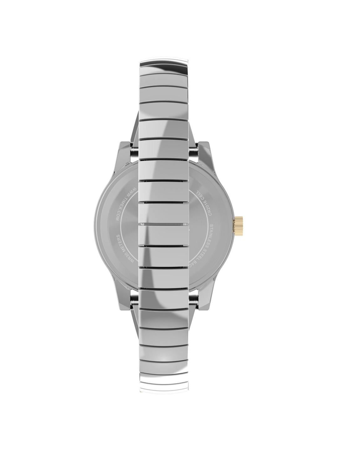 Timex Main Street 25 mm White Dial Women Analog Watch TW2V51100