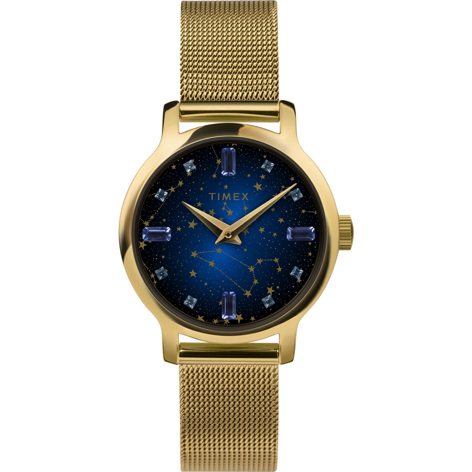 Timex 31 mm Blue Dial Analog Women Watch TW2V51900