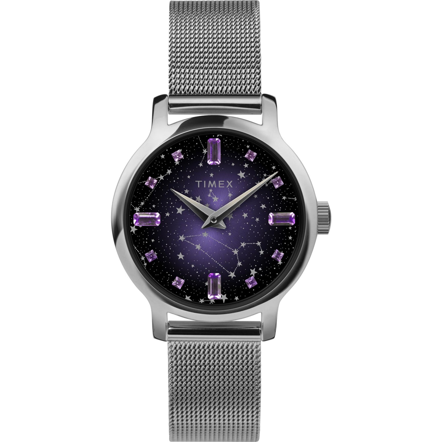 Timex Purple Dial Analog Women Watch - TW2V52000