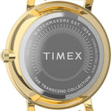 Timex Women 34 mm Size Gold Tone Dial Analog Watch TW2V52200