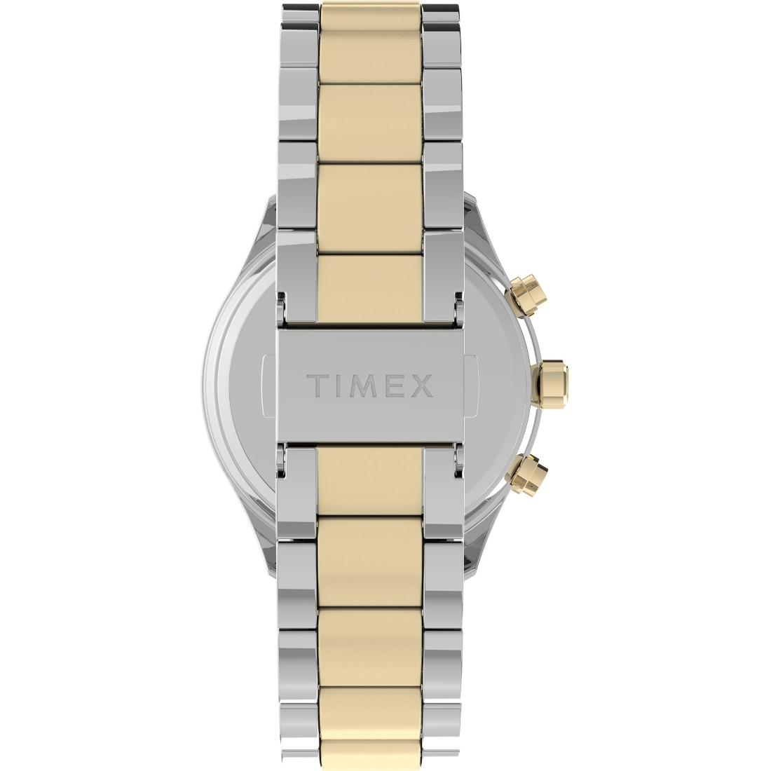 Timex TREND 38 mm Size Silver Dial Women Chronograph Watch TW2V57700