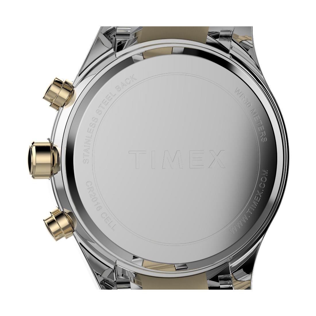 Timex TREND 38 mm Size Silver Dial Women Chronograph Watch TW2V57700