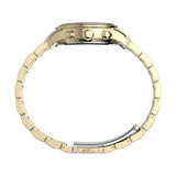 Timex TREND 38 mm Size Gold Dial Women Chronograph Watch TW2V57800