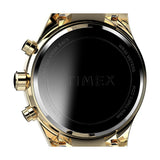 Timex TREND 38 mm Size Gold Dial Women Chronograph Watch TW2V57800