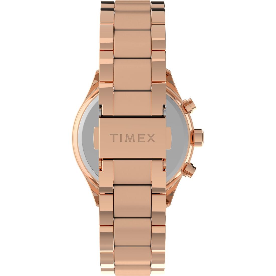 Timex TREND 38 mm Size Silver Dial Women Chronograph Watch TW2V57900