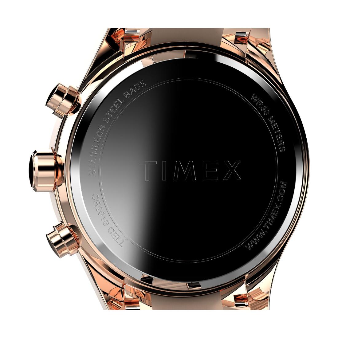 Timex TREND 38 mm Size Silver Dial Women Chronograph Watch TW2V57900