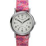 Timex WEEKENDER 31 mm Size Silver Dial Women Analog Watch TW2V61400
