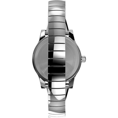 Timex Main Street 25 mm Silver-Tone Dial Women Analog Watch- TW2V69600