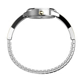 Timex Main Street 25 mm Silver Tone Dial Women Analog Watch TW2V69700