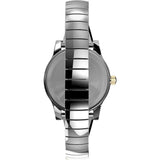 Timex Main Street 25 mm Silver Tone Dial Women Analog Watch TW2V69700