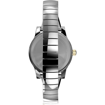 Timex Main Street 25 mm Silver-Tone Dial Women Analog Watch- TW2V69700