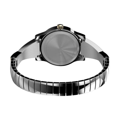 Timex Main Street 25 mm Silver-Tone Dial Women Analog Watch- TW2V69700