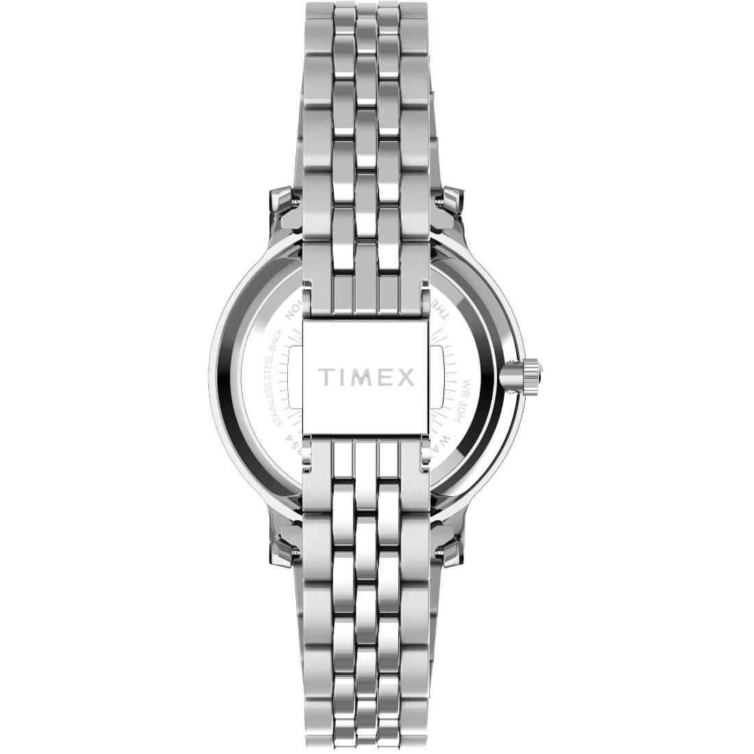 Timex Women 34 mm Size Pink Dial Analog Watch TW2V77400