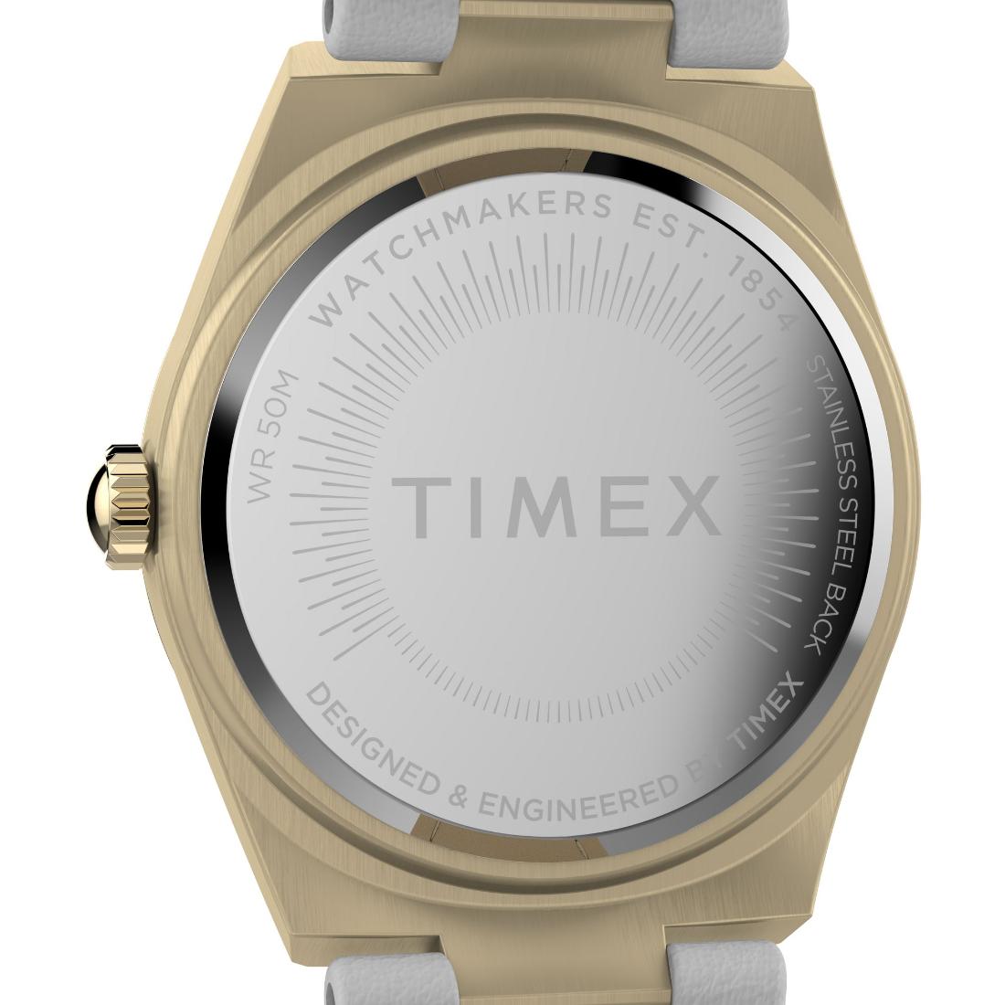 Timex Women 38 mm Size White Dial Analog Watch TW2V80500