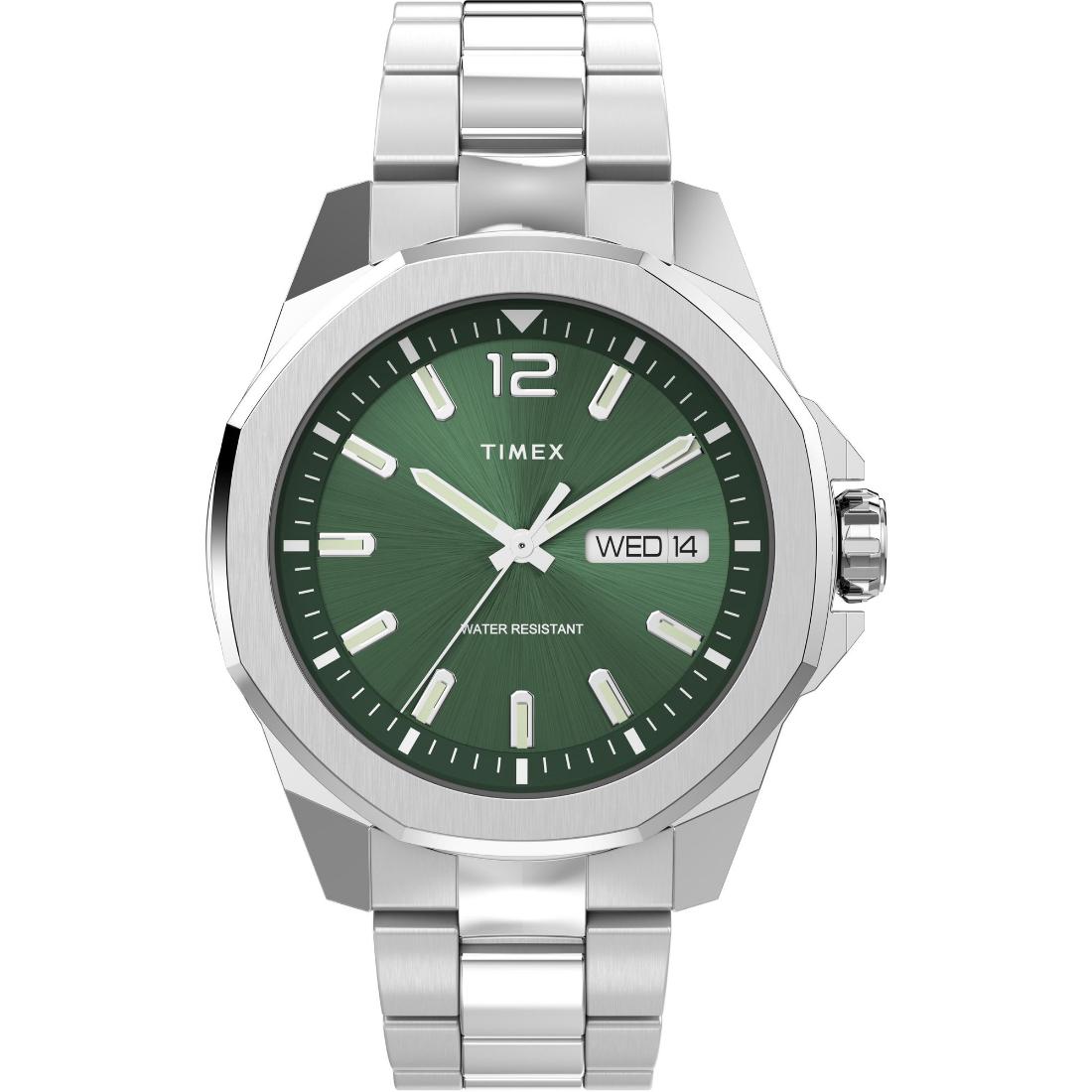 Timex Trend 44 mm Green Dial Men Analog Watch TW2W13900