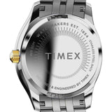 Timex Women 36 mm Size Silver Tone Dial Analog Watch TW2W17700