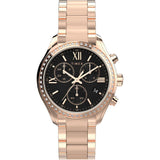 Timex TREND 38 mm Size Black Dial Women Chronograph Watch TW2W20100