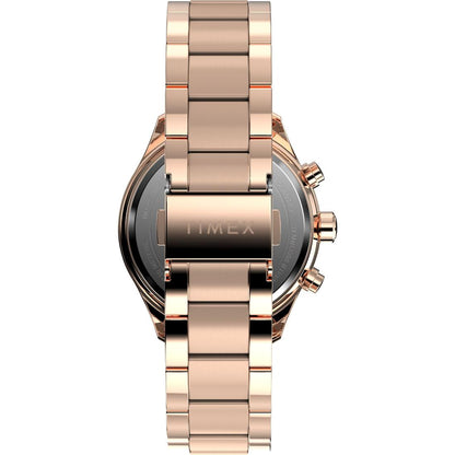 Timex TREND 38 mm Size Black Dial Women Chronograph Watch - TW2W20100