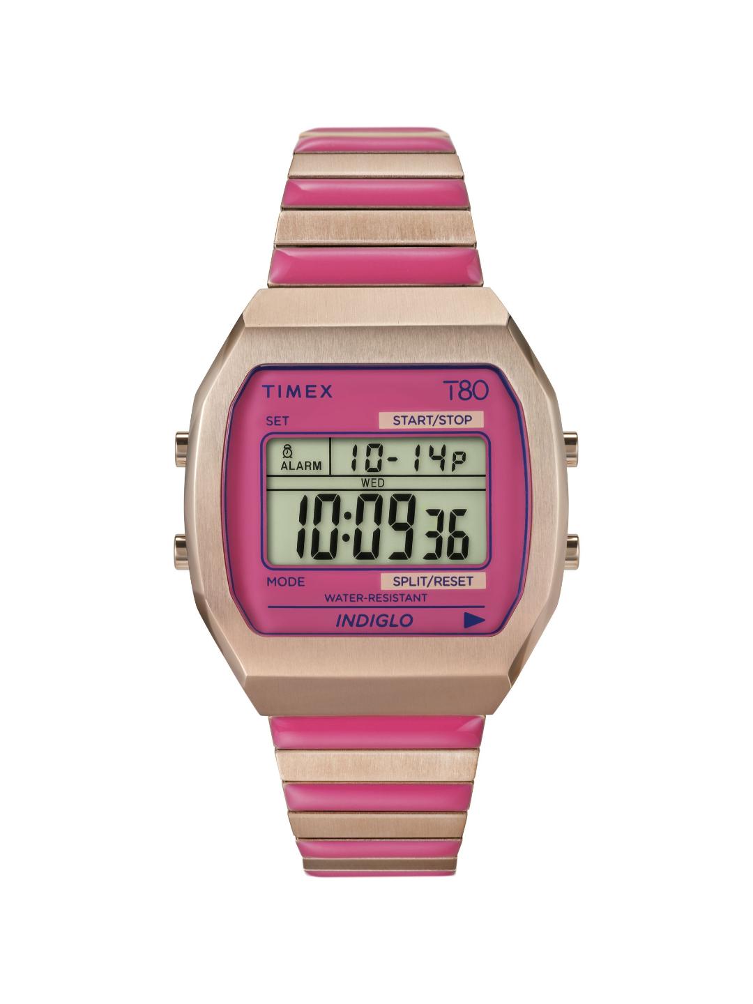 Timex 80 Women 36 mm Pink Digital Watch TW2W41600