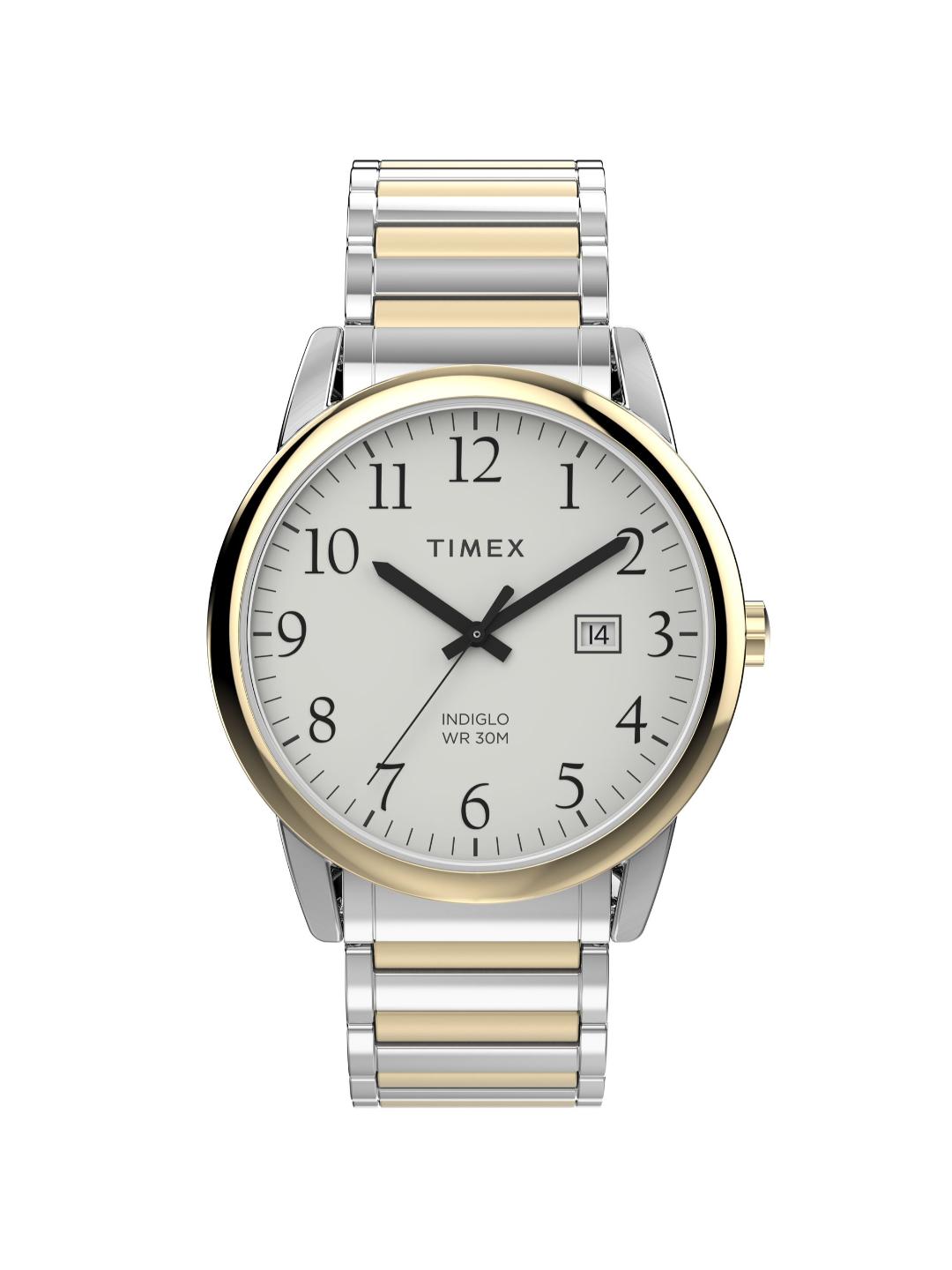 Timex Easy Reader 40 mm White Dial Men Analog Watch TW2W52100