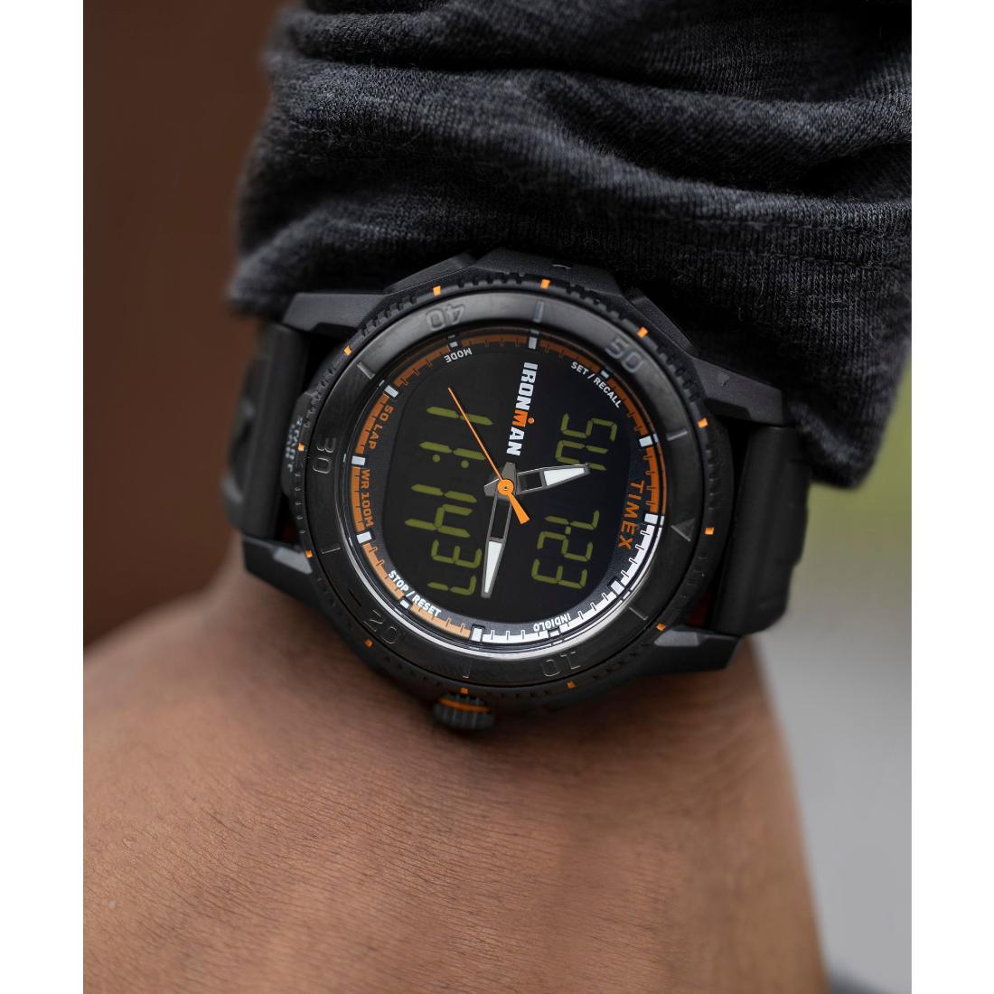 Timex Ironman Main Line 46 mm Black Dial Men Ana+Digi Watch- TW2W53600