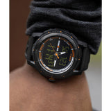 Timex Ironman Main Line 46 mm Black Dial Men Ana+Digi Watch- TW2W53600