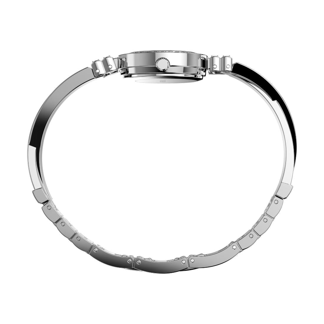 Timex Trend 25 mm Mother of Pearl Dial Women Analog Watch TW2W62200