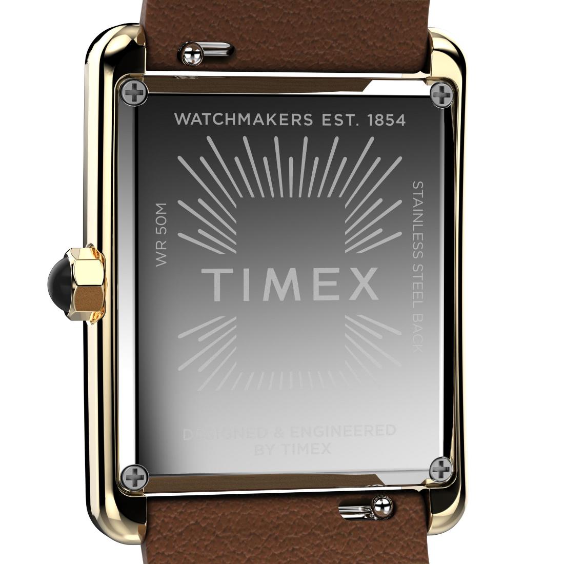 Timex Trend 24 mm Gold Tone Dial Women Analog Watch TW2W63900