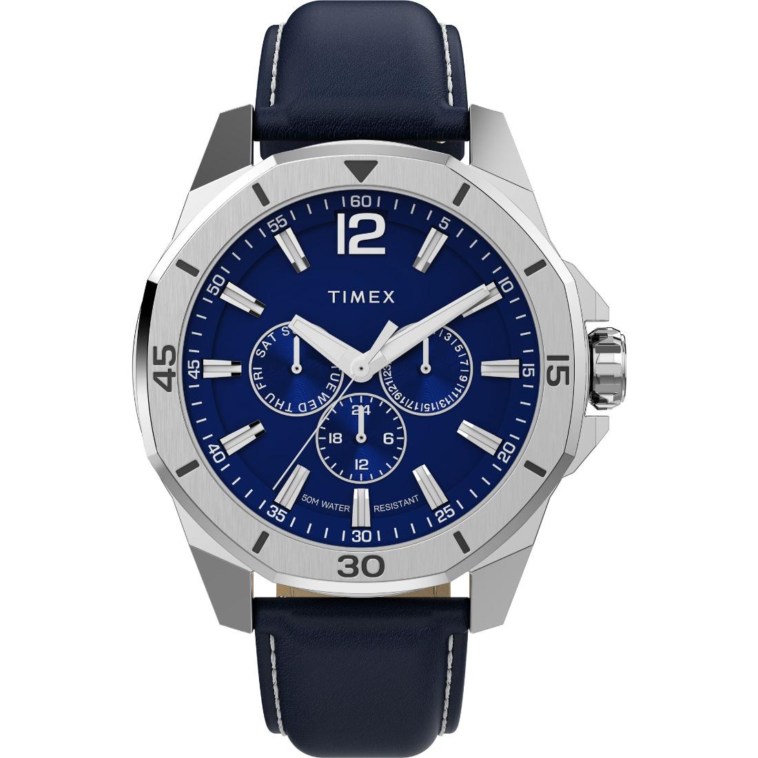 Timex Trend 46 mm Black Dial Men Chronograph Watch- TW2W80200