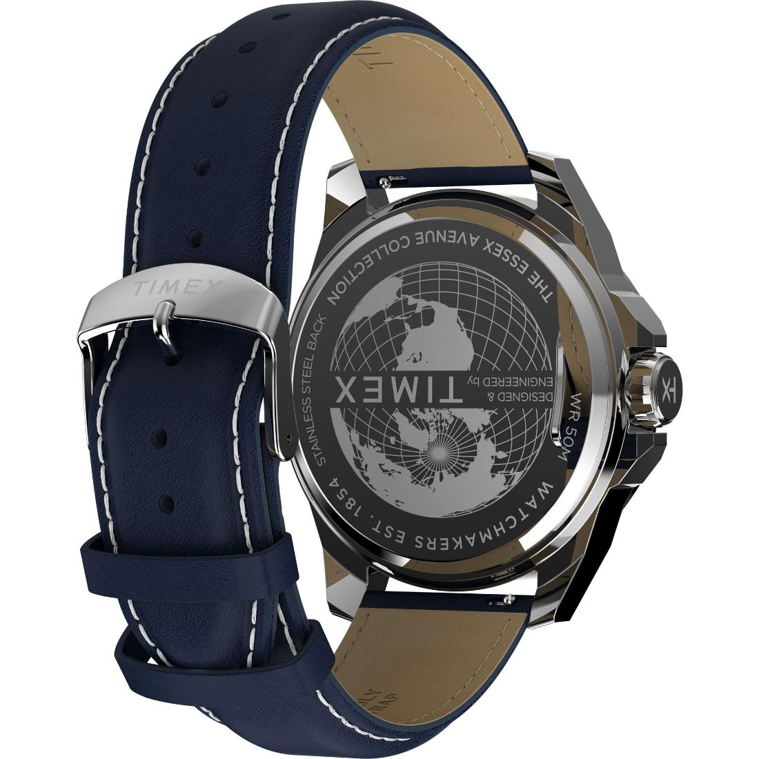 Timex Trend 46 mm Black Dial Men Chronograph Watch- TW2W80200