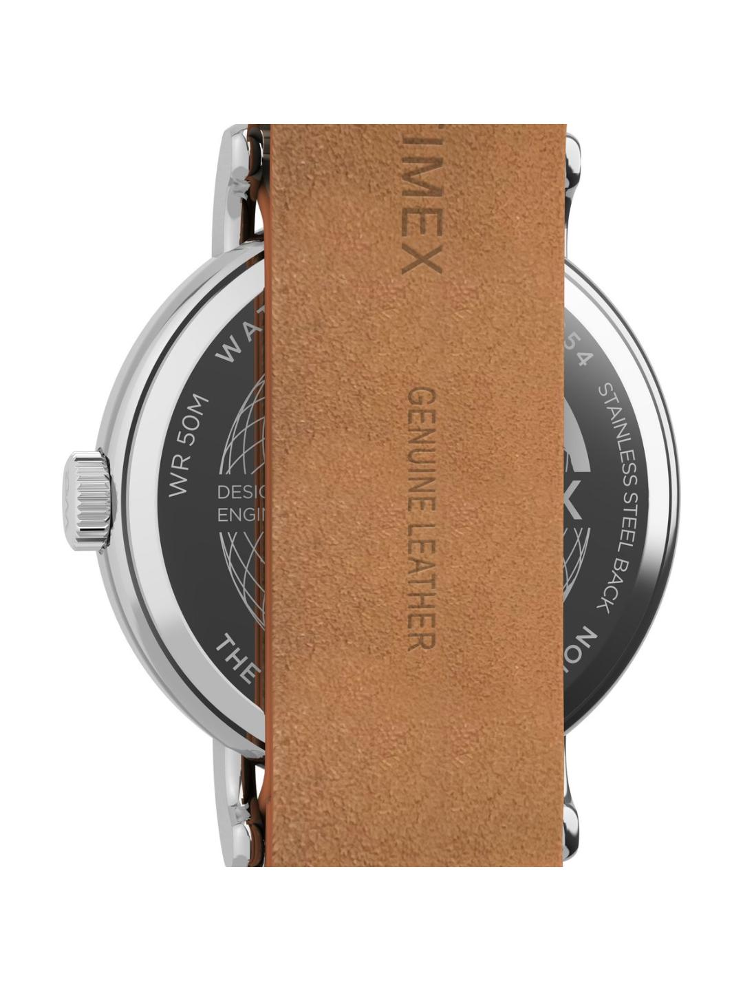 Timex Weekender Main Line 37 mm White Dial Unisex Analog Watch TW2W86500