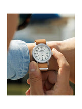 Timex Weekender Main Line 37 mm White Dial Unisex Analog Watch TW2W86500