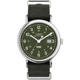 Timex Weekender Main Line 40 mm Green Dial Analog Men Watch TW2W87000